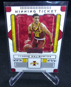 2020 Panini Contenders Draft Picks Basketball Tyrese Haliburton Rookie Card #34