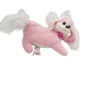20 Inch Puppy Surprise Plush Toy Pink with One Puppy - Picture 1 of 9