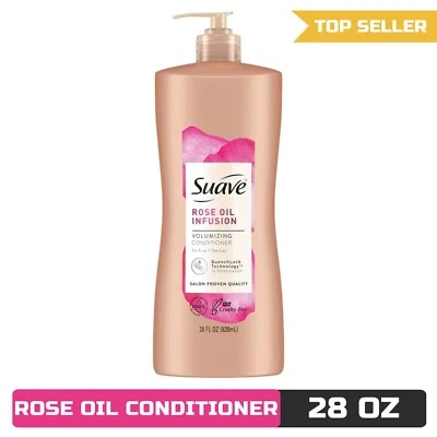 Suave Professionals Rose Oil Infusion Conditioner, Volumizing, 28 fl oz - Image 1 of 4