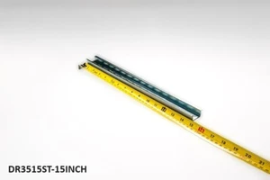 New DIN Rail Slotted Steel, Pre-Cut 35mm x 15mm, 375 mm (~15 (14.8) Inch) Long - Picture 1 of 3