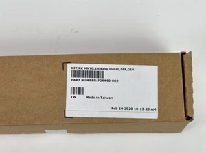 HPE 874543-B21 1U SFF Easy Install Friction Rail Kit DL360 DL160 Gen9 Gen10 - Picture 1 of 3