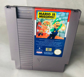 Video Game Mario is Missing Cart Only Nintendo NES