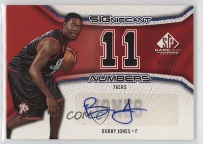 2006-07 SP Juego Usado Edición Números Significantes/11 Bobby Jones Rookie Auto RC Foto 1 de 2