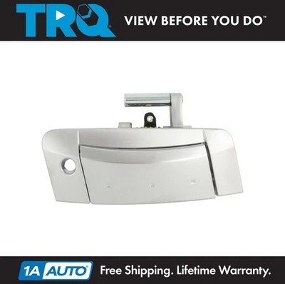 TRQ Left Exterior Door Handle Silver For 2003-2007 Nissan 350Z Foto 1 de 3