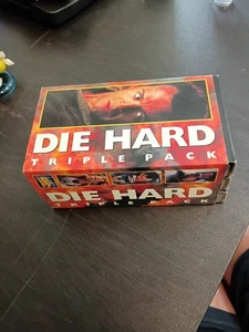 Die Hard Triple Pack (VHS, 1995) Bruce Willis- Pre owned, Untested - Picture 1 of 6