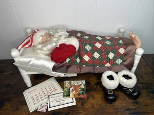 Telco Sleeping Santa Animated Snoring Whistling Christmas Holiday VTG 90’s BOX - Picture 1 of 12