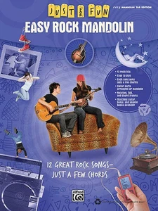 Easy Rock Mandolin Just for Fun Easy Tab Sheet Music Chords Lyrics Song Book - Picture 1 of 1