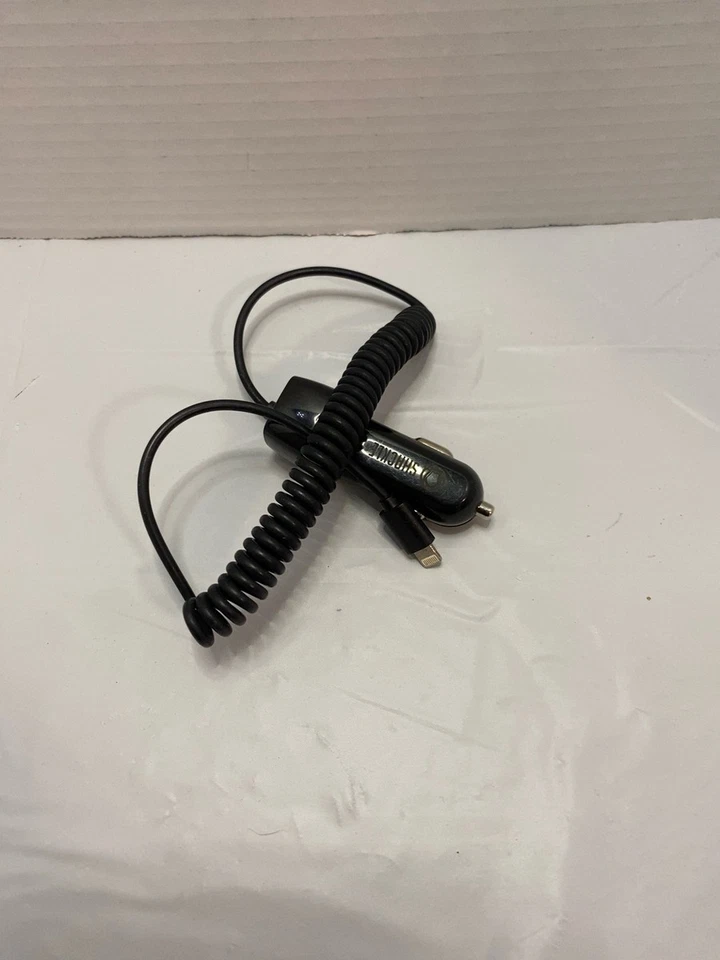 Cargador USB para coche BoxWave negro Foto 1 de 1