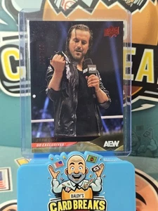 Adam Cole /100 Red 2025 Upper Deck AEW All Elite Wrestling #15 Card - Picture 1 of 2