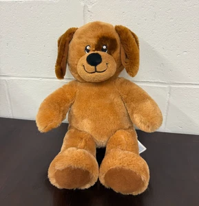 Peluche Build A Bear Workshop trozo de chocolate cachorro perro 15" marrón BABW 2016 - Imagen 1 de 6