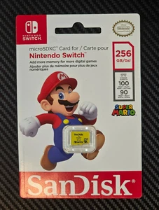 SanDisk 256GB microSD Karte für Nintendo-Switch 1, OLED & Lite SDSQXAO-256G-GNCZN - Bild 1 von 5