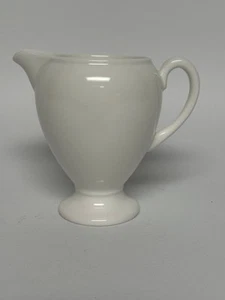 Wedgwood White Globe Shape Creamer Made in England - Picture 1 of 6