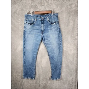 Levi Strauss 559 Men's Jeans 36x30 Whiskered Denim Relaxed Fit - Picture 1 of 6