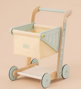 ROBUD Wooden Baby Push Walker Toy WRP02 Shopping Cart ROBOTIME - Picture 1 of 4