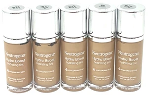 (5) Neutrogena Hydro Boost Hydrating Tint New In Packaging 60 - Natural Beige - Picture 1 of 3