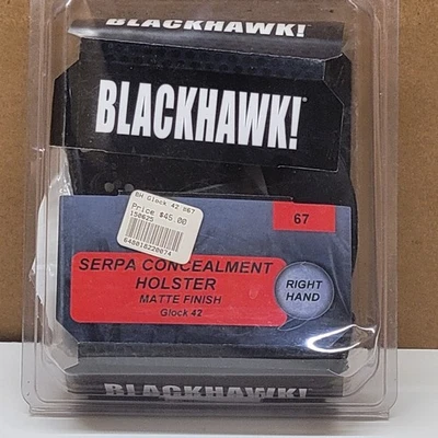 Funda Blackhawk SERPA Ocultación #67 GLOCK 42 Acabado Mate Derecho Foto 1 de 4