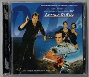 NEW! SEALED! Licence To Kill 35th Anniversary Expanded Edition 2CDs (La-La Land) - Foto 1 di 3