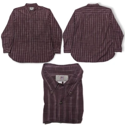 Territory Ahead Shirt Men's 2XL Long Sleeve Button Down Burgundy Plaid EUC - Image 1 of 4