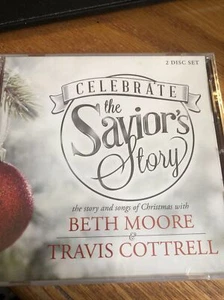 Celebrate The Savior’s Story Talk By Beth Moore Christmas Music Travis Cottrell - Picture 1 of 2