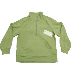 New Lululemon Size M / L Scuba Oversized Funnel Neck Half Zip Pullover HNDW - Picture 1 of 13