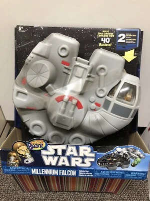 *Star Wars Mighty Beanz Halcón Milenario Estuche Coleccionista - ¡Tiene 40 Beanz!* Foto 1 de 2
