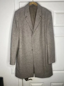 Cos Beige 81 % Wolle langer Mantel Größe 40 R - Bild 1 von 14
