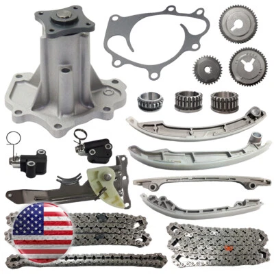 Water Pump Timing Chain Kit For Infiniti Nissan QX56 QX80 M56 Q70 NV2500 VK 5.6L - Image 1 of 4