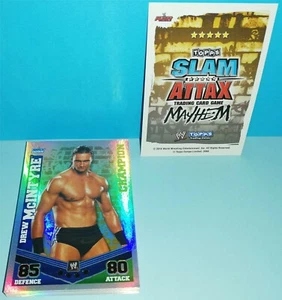 Topps WWE Wrestling Cards *SLAM ATTAX MAYHEM CHAMPIONS* 2010 KOMPLETT 16 Karten - Zdjęcie 1 z 1