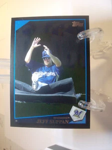 Topps Wal-Mart 2009 negro #501 - Jeff Suppan - Milwaukee Brewers (97923) - Imagen 1 de 2