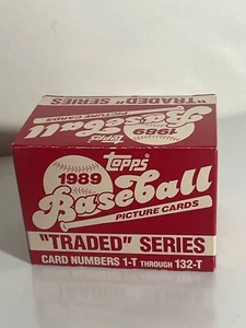 Topps 1989 Baseball Picture Cards “Traded” Series Griffey RC Box Unopened - Imagen 1 de 1