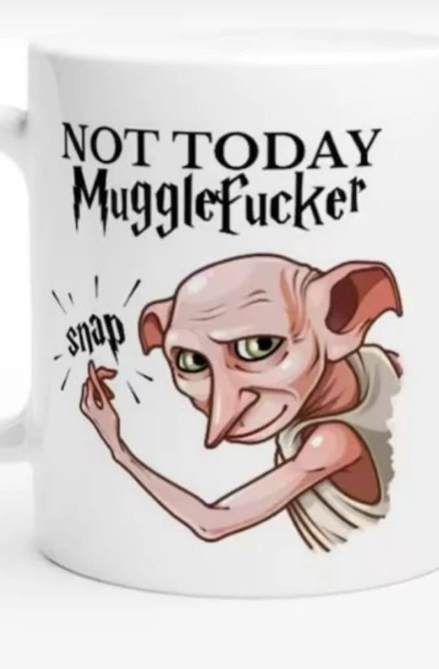 Rude Mug Gift - Not Today Muggler Phucker - 11oz Mug / Gift / Birthday Present  - Image 1 of 1
