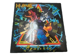 Def Leppard, hysteria VINYL LP RARE picture disc Rock heavy metal 88 euro tour - Picture 1 of 15
