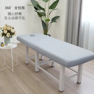 Mesa de Masaje Cama Sábana Ajustable Elástica Cubierta Completa Banda Goma Tratamiento de Masaje - Imagen 1 de 23