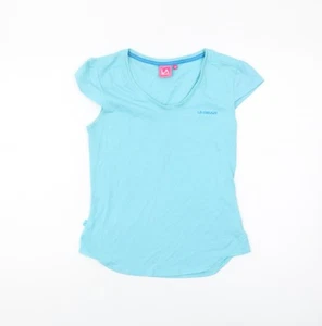 LA Gear Women's Blue T-Shirt, Size 10, V-Neck, Summer - Picture 1 of 12