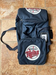 Vintage Minnesota Twins Team Player Issued Duffel Game Bag Used Large Travel MLB - Picture 1 of 8