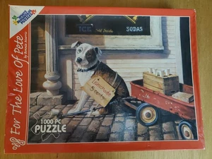 White Mountain Puzzle ** FOR THE LOVE OF PETE ** 1000 PC 20"x27" Used. 1999 - Picture 1 of 5