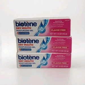 3 pack - Oral Balance Dry Mouth Moisturizing Gel 1.5 Oz By Biotene Exp:07/2027 - Picture 1 of 4