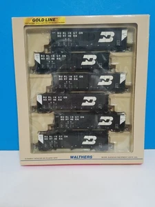 Walthers 932-7858 BN Bethlehem 4000 3 Bay Hopper 6-Pack Gold Line NEW IN BOX - Picture 1 of 4