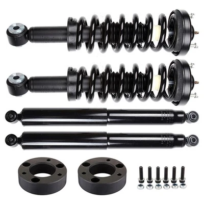 2.5" Front Leveling Kit & Front Struts & Rear Shocks For Lincoln Mark LT 5.4L Foto 1 de 4