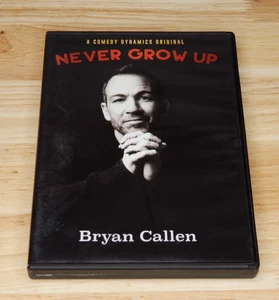 Bryan Callen: Never Grow Up (DVD, 2018, Comedy Dynamics) Stand-Up Comedy - Picture 1 of 3