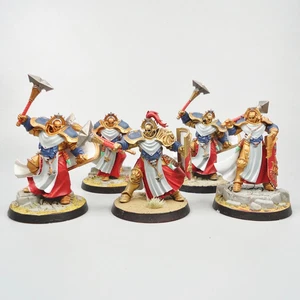 Stormcast Eternals Sequitors x5 Painted - Warhammer Fantasy Age of Sigmar Army - Picture 1 of 5