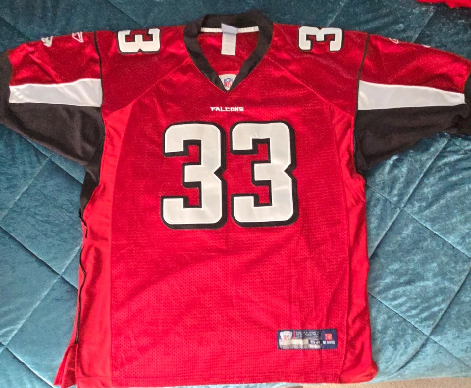 Camiseta de fútbol americano MICHAEL TURNER #33 NFL Atlanta Falcons roja talla 54 Foto 1 de 4