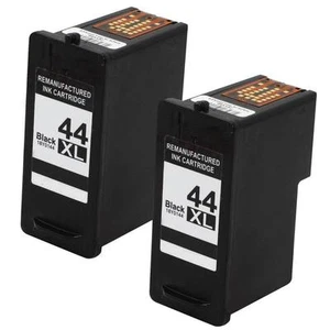 2 Combo Pack Ink for Lexmark 44XL Black X7550 X7675 X9350 X9575 Z1520 - Picture 1 of 3