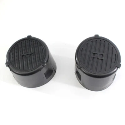 Split Bench Center Seat Rear Cup Holder Insert Liners FL3Z-1813562-AA/AM Black - Imagem 1 de 4