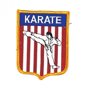 Parche de artes marciales de karate de EE. UU. - 4" P1263 - Imagen 1 de 1