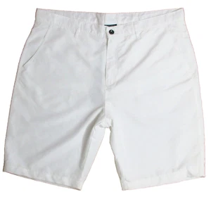 NEW Chase 54 Performance Golf Shorts by Par 4 White Bobby Short Men's 38 Bermuda - Picture 1 of 20