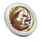 China Mythology Animal Phoenix Silver Coin Nirvana Commemorative Medal Souvenir