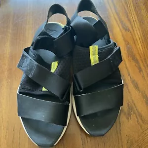 Sorel Kinetic Impact II Sling Low Sandal Black/Sea Salt Women's 9.5 - Picture 1 of 7