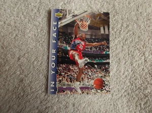 Upper Deck: NBA "CLARENCE WEATHERSPOON" #452 Slam Dunk 1992 76ers Trade Card n5 - Picture 1 of 2