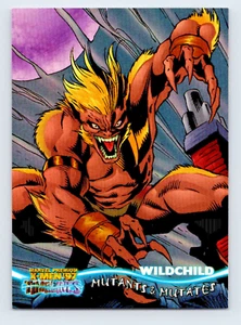 Fleer Marvel Premium X-Men '97 Timelines #52 Wildchild Trading Card MCU Mutants - Picture 1 of 2